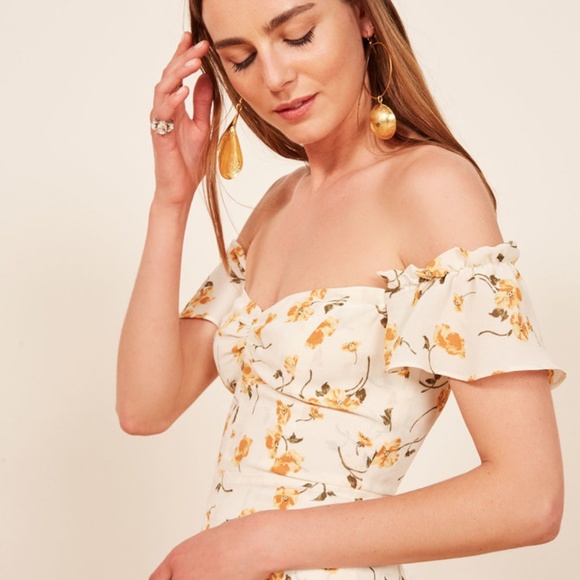 Reformation Dresses Iso Reformation Butterfly Dress Poshmark